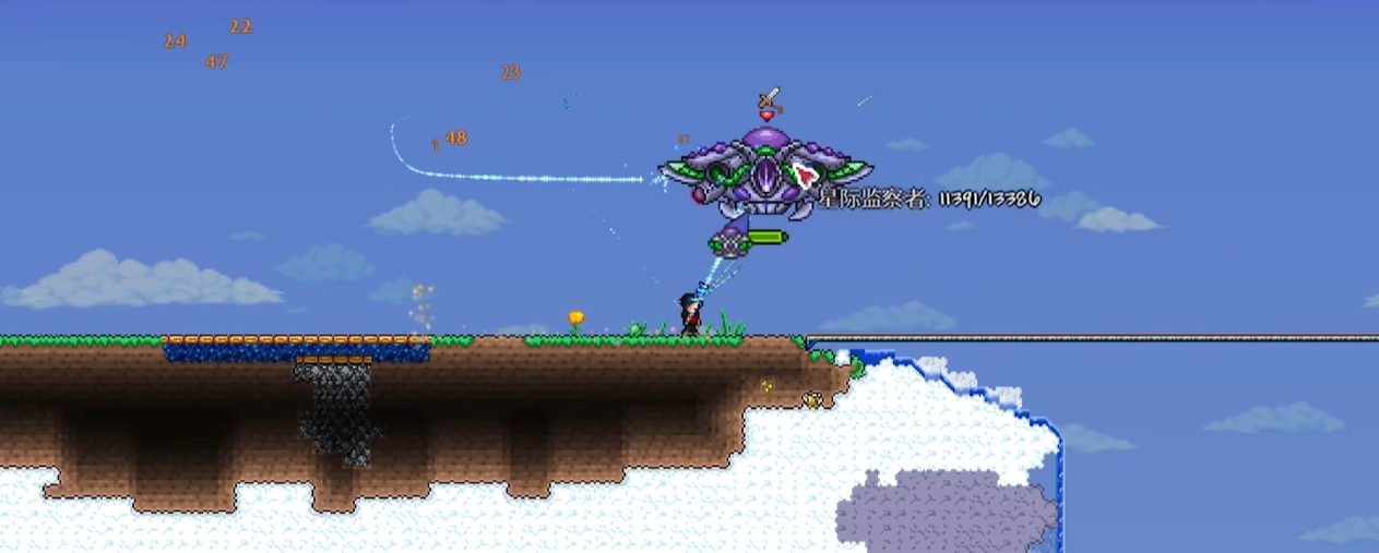 泰拉瑞亚手游星际监察者怎么打