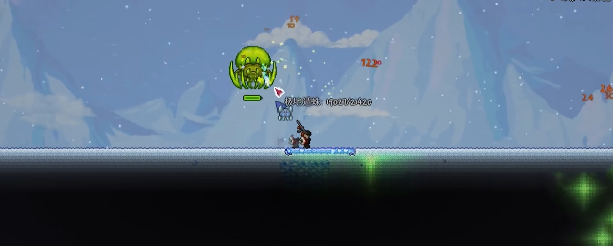 泰拉瑞亚手游极地遁蛛在哪里