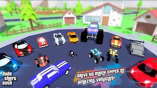 Dude Theft Wars中文破解版