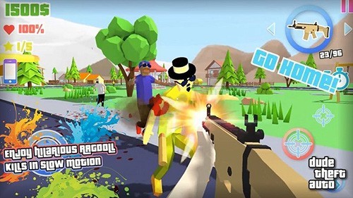 Dude Theft Wars中文破解版